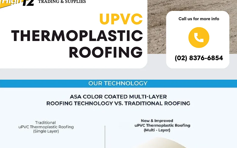 High12 UPVC thermoplastic roofing technology from the company profile