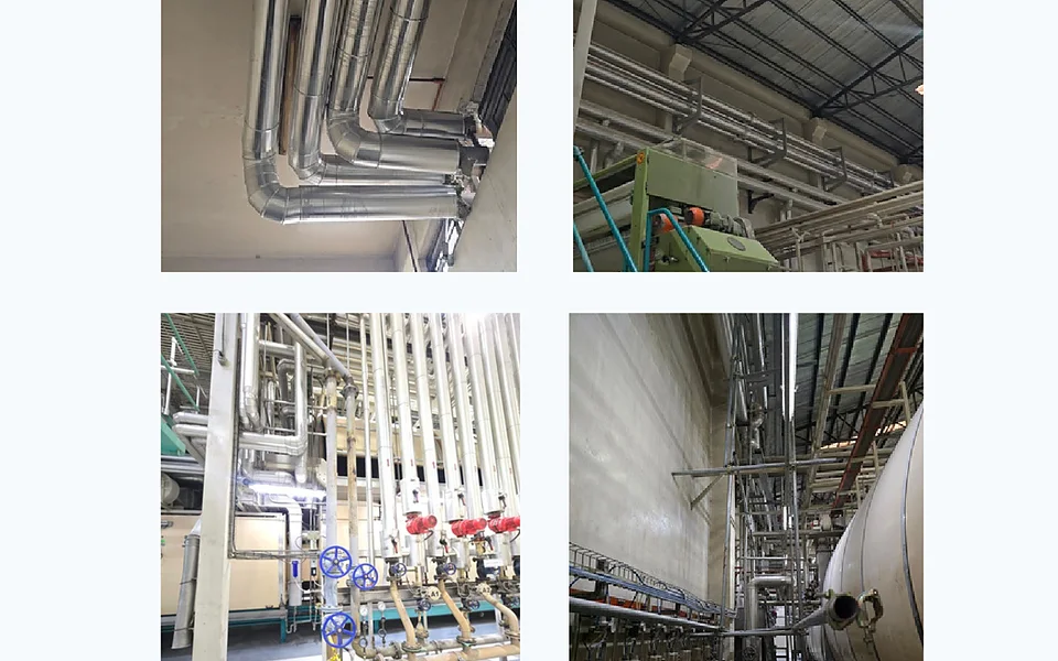 High12 steel fabrication and hot water line installation in Pasig City